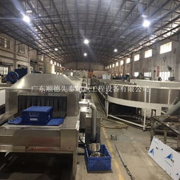 工厂直销自动食品塑料筐清洗机 高效通过式喷淋除油除尘设备